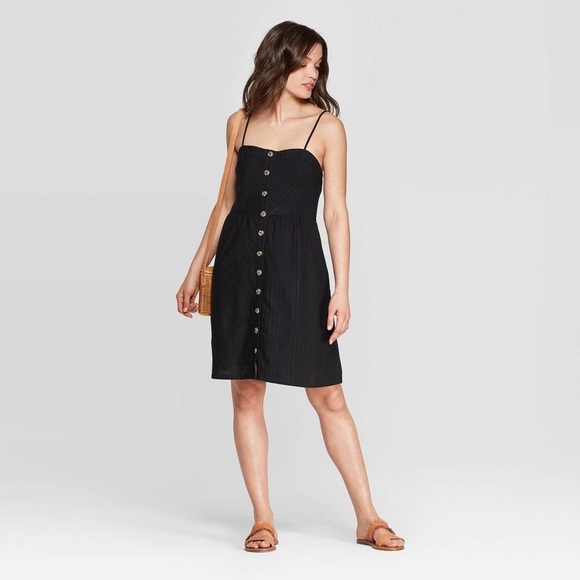 Universal Thread Dresses & Skirts - Universal Thread Sleeveless Button-Front Dress